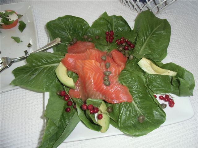 Blog Photo - Verandah - Salmon and lettuce