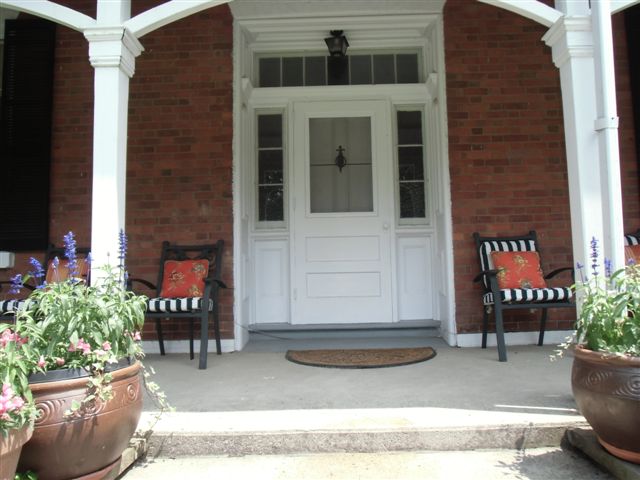 Blog Photo - Potted plants and front door