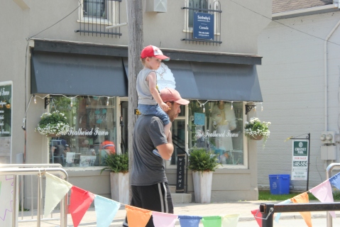 Blog Photo - Creemore father and son on street