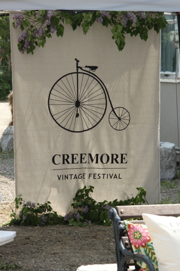Blog Photo - Creemore Vintage Festival sign